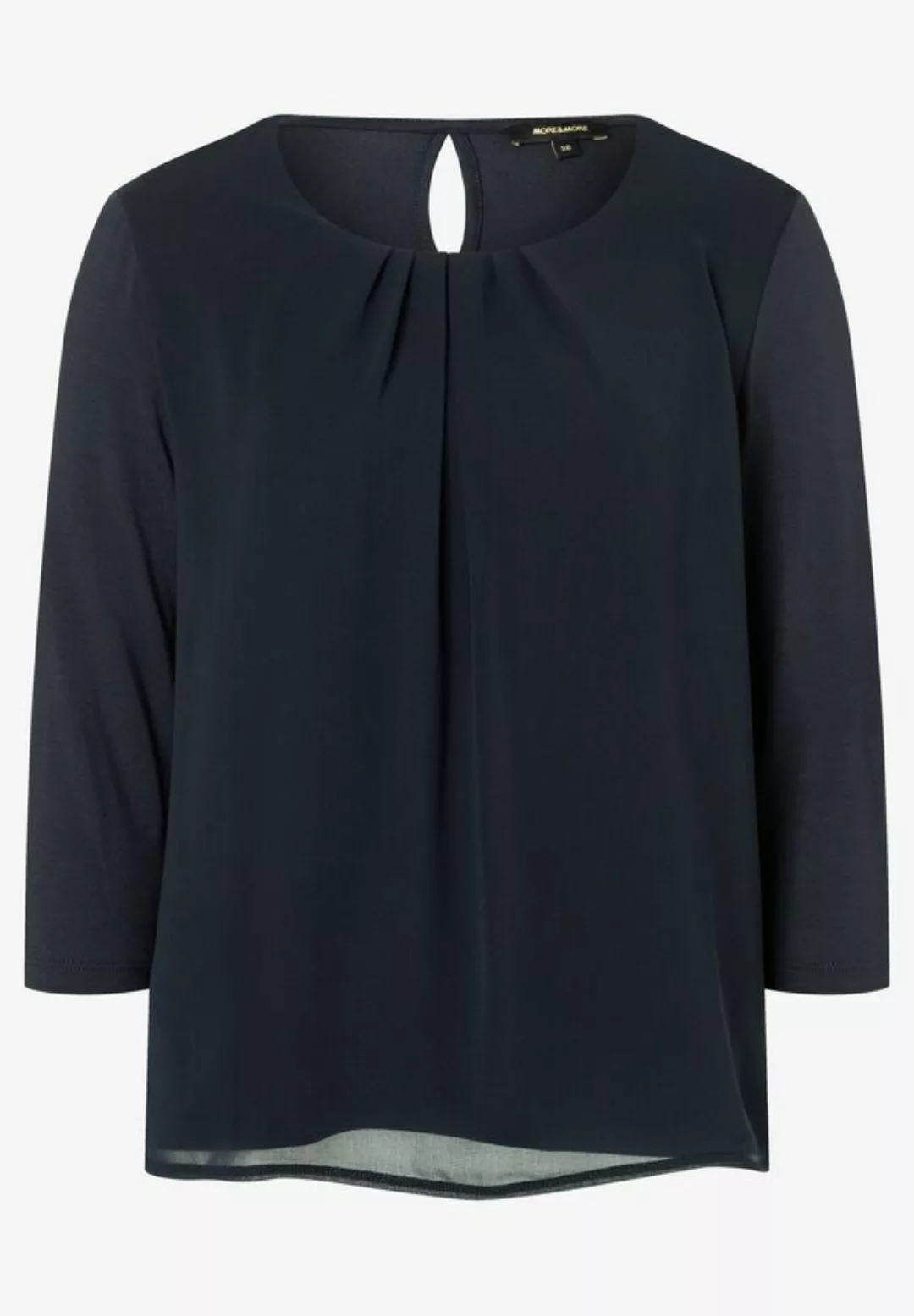 MORE&MORE 3/4-Arm-Shirt Blusenshirt günstig online kaufen