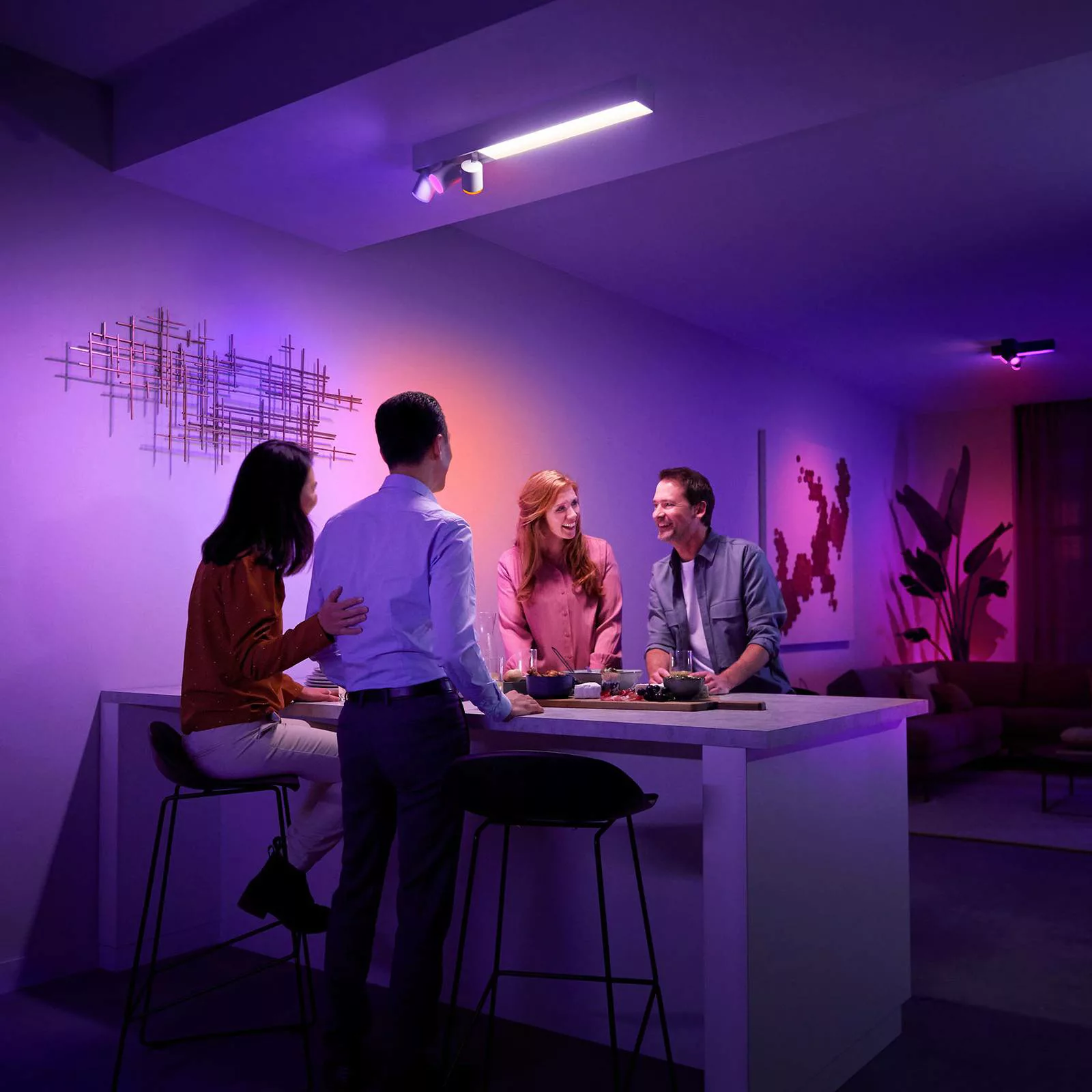 Philips Hue Centris Deckenspot dreiflammig weiß günstig online kaufen