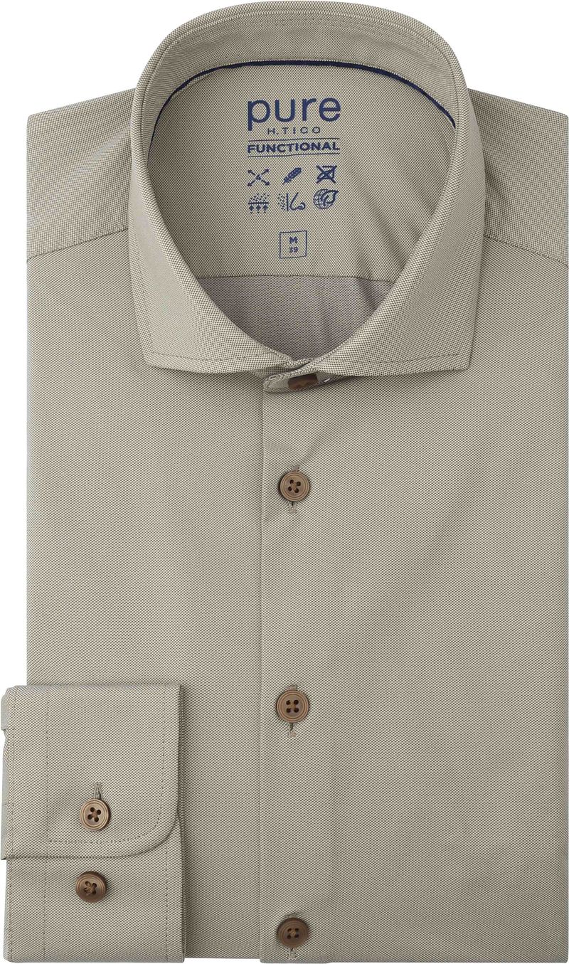 Pure Shirt Beige  - Größe 44 günstig online kaufen