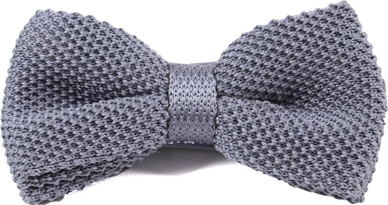 Suitable Knitted Smoking Fliege Mid Grau - günstig online kaufen