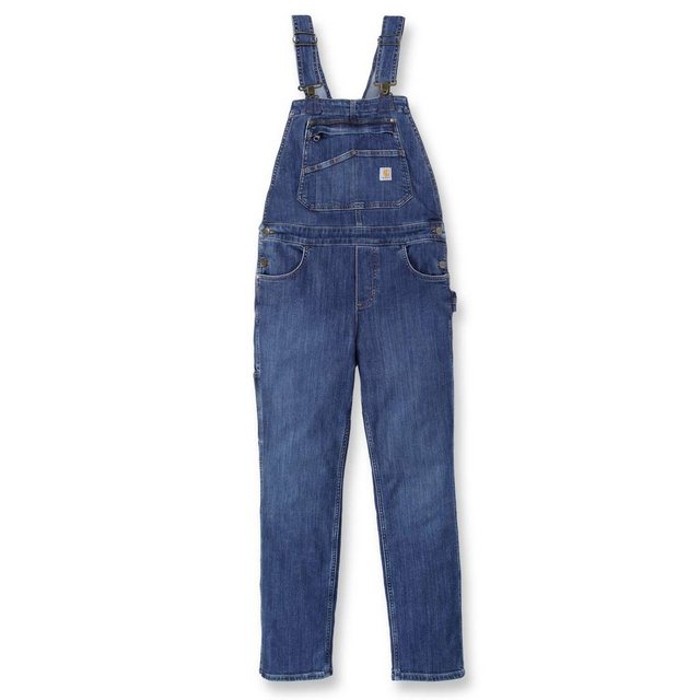 Carhartt Latzhose Carhartt Damen Latzhose Relaxed Fit Denim Bib Overal günstig online kaufen