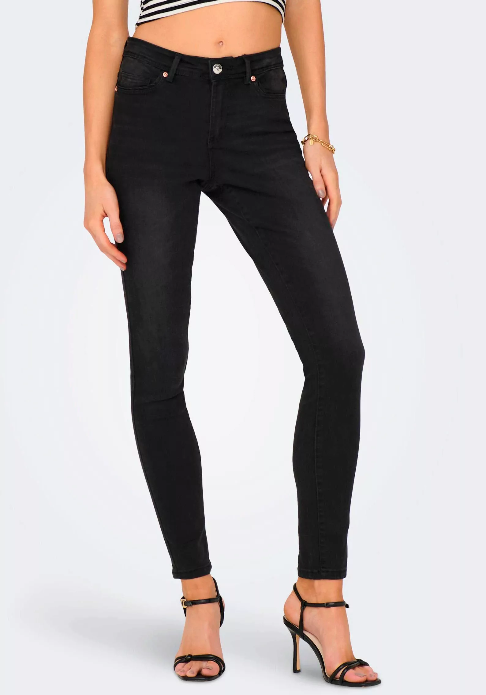 ONLY Skinny-fit-Jeans ONLWAUW MID SK BJ1097 günstig online kaufen