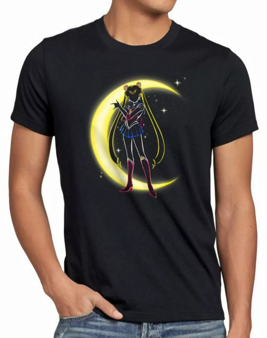 style3 T-Shirt Bunny Mondsichel sailor mondstein luna manga moon anime günstig online kaufen