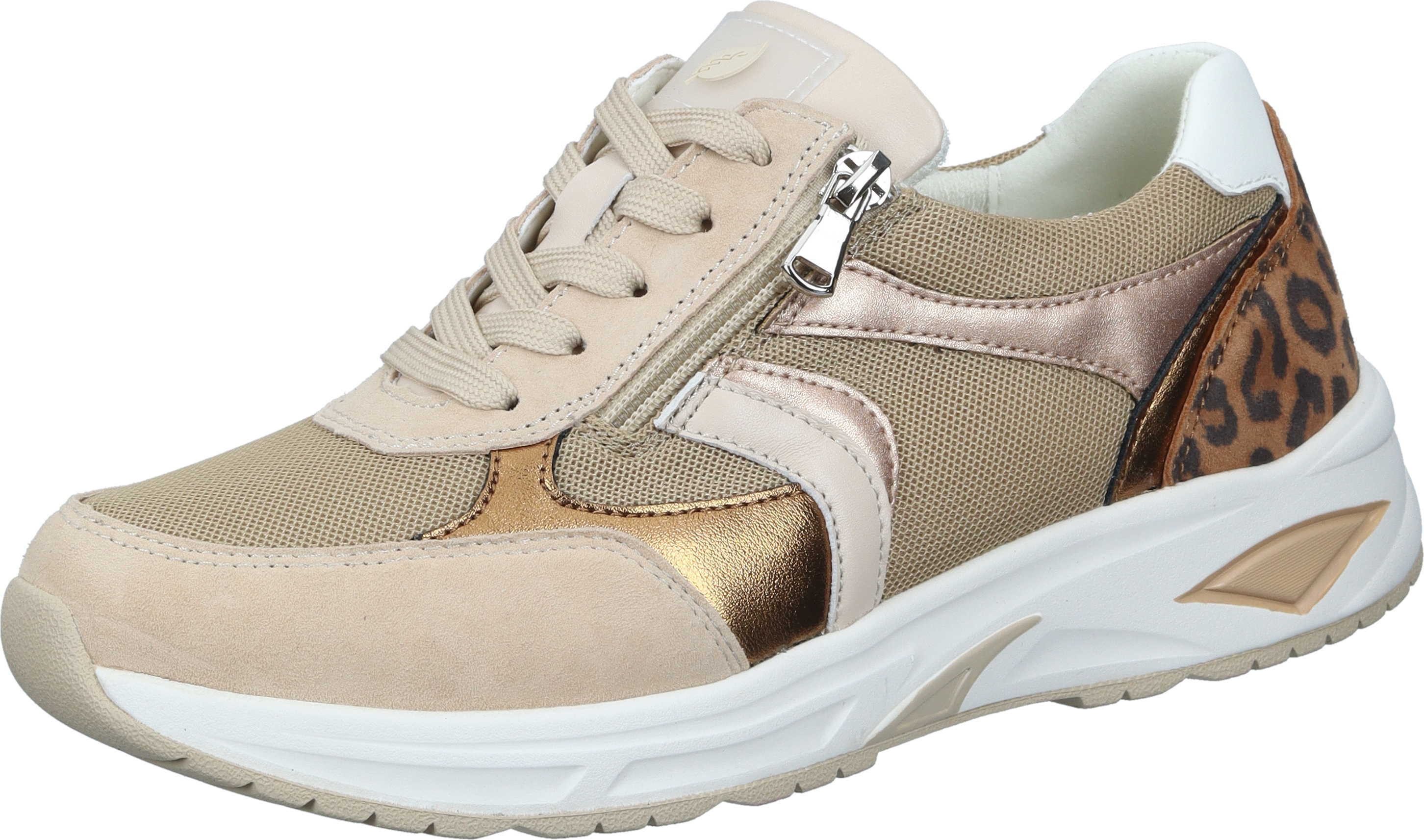 Waldläufer Schnürer Schnürschuh aus Velours/Mesh günstig online kaufen