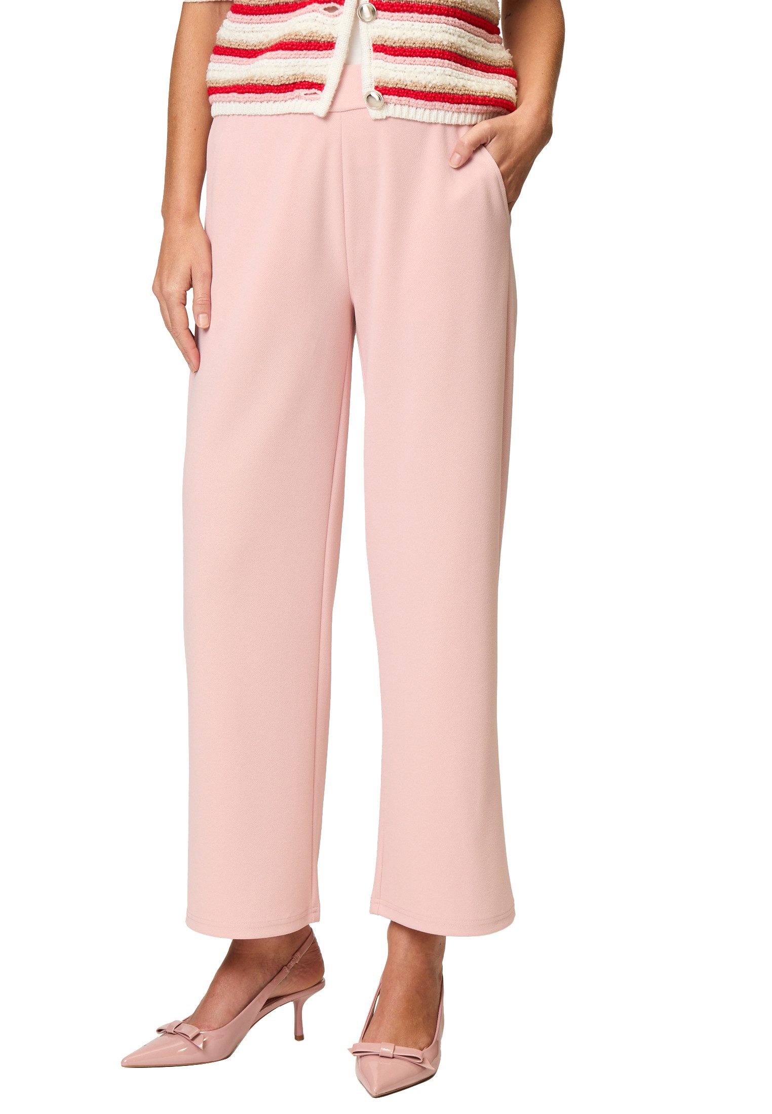 Zero Stoffhose zero Hose mit Gummizug günstig online kaufen