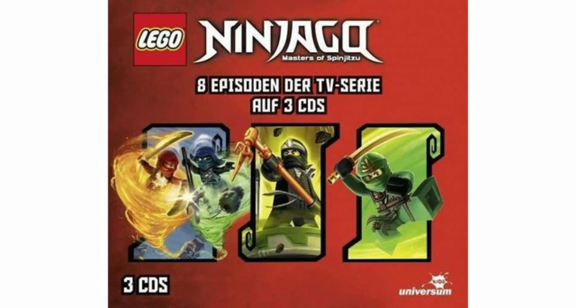 Leonine Hörspiel-CD Lego Ninjago Hörspielbox 6 günstig online kaufen