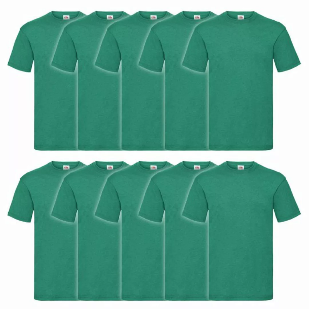 Fruit of the Loom Rundhalsshirt Fruit of the Loom Valueweight T 10er Pack günstig online kaufen