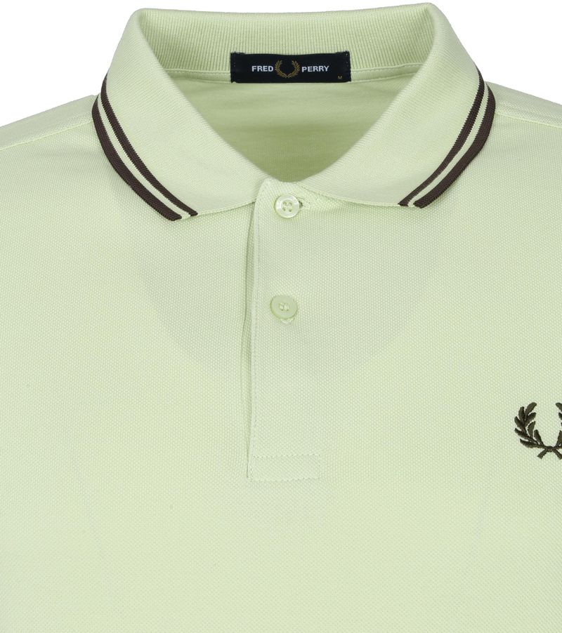 Fred Perry Polo Shirt M3600 Hellgrün - Größe XS günstig online kaufen