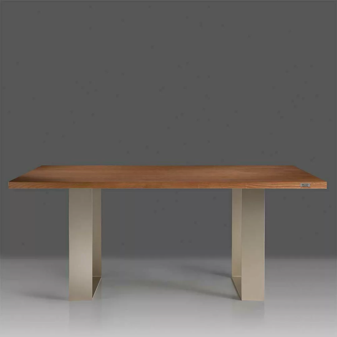 Tisch Esszimmer in modernem Design Bügelgestell günstig online kaufen