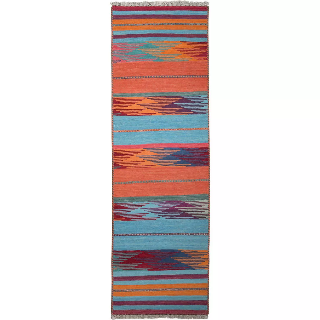 PersaTepp Teppich Kelim Gashgai multicolor B/L: ca. 63x207 cm günstig online kaufen