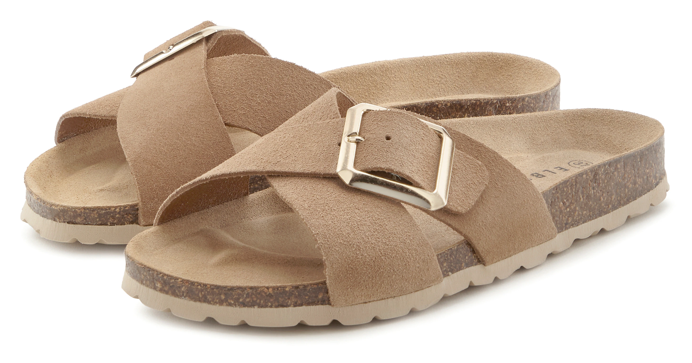Elbsand Pantolette "Mule, Sandale, offener Schuh", Sommerschuh aus hochwert günstig online kaufen