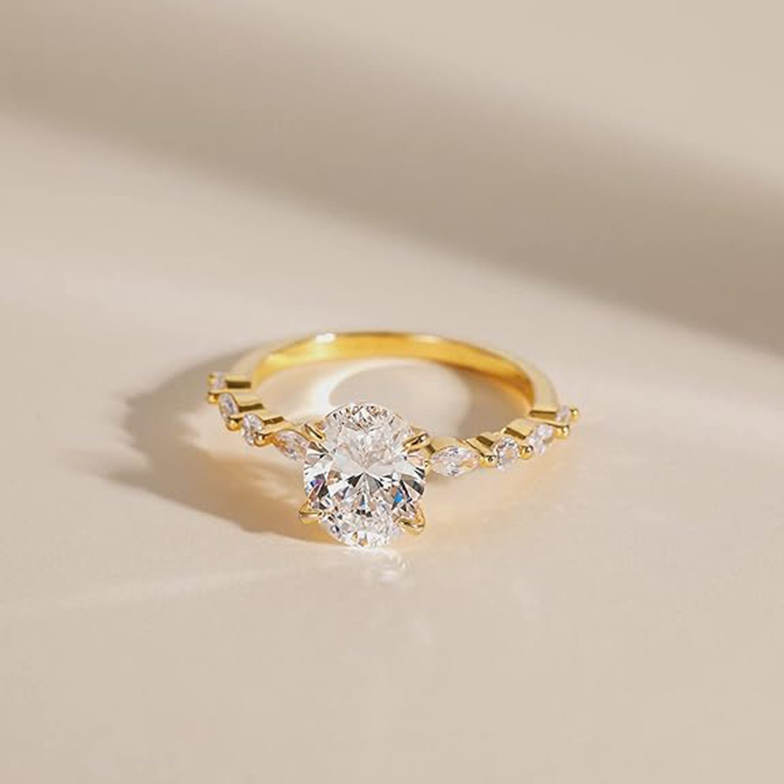 Jumpeak Diamantring 1,5ct E VS1 Vierzackiger günstig online kaufen