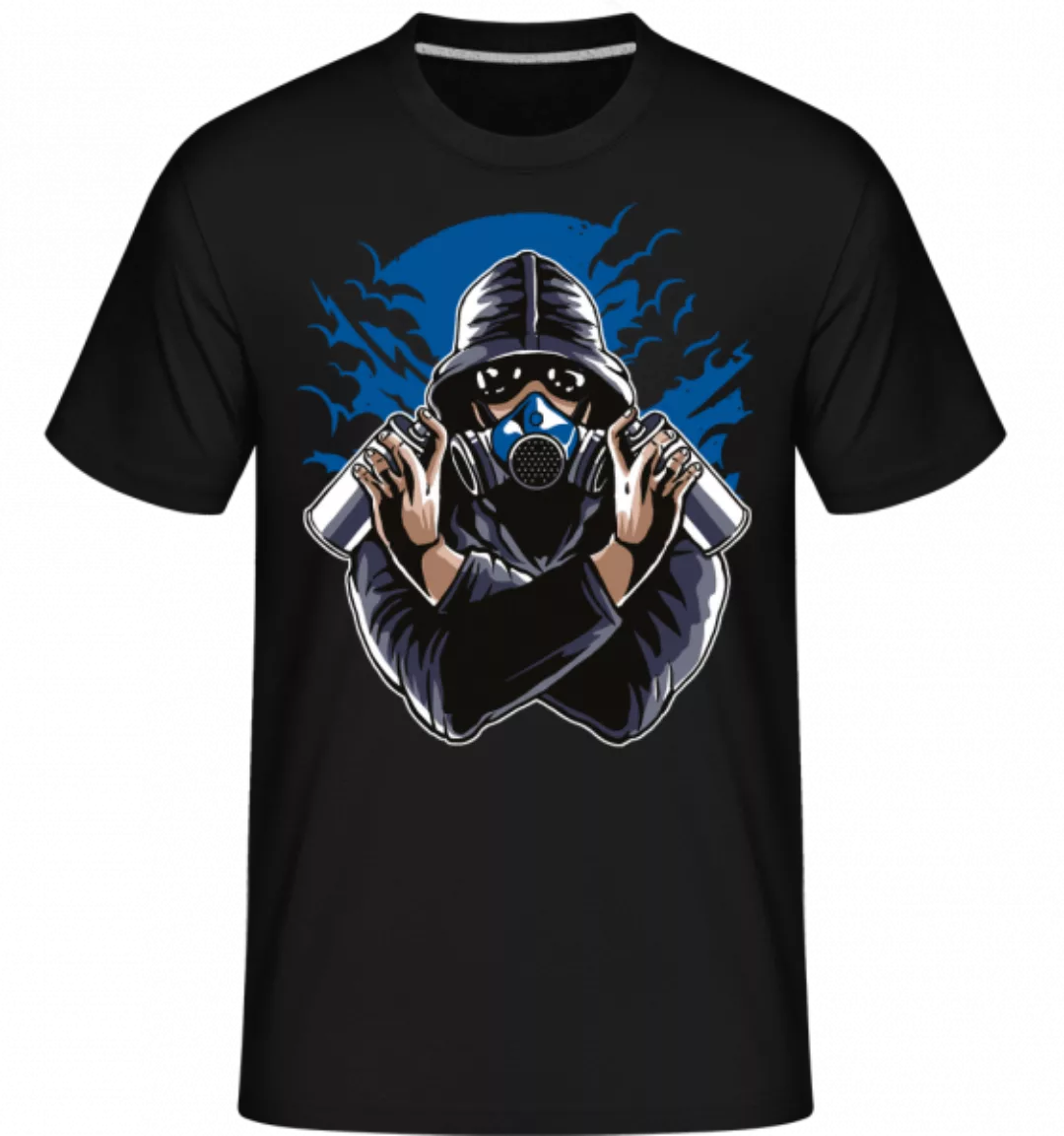 Graffiti Gasmask · Shirtinator Männer T-Shirt günstig online kaufen