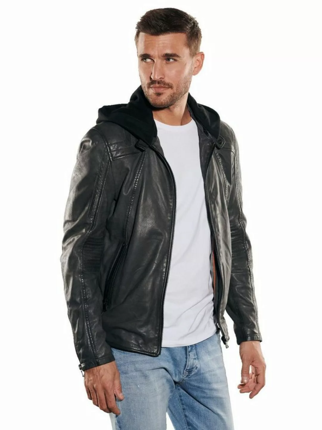 emilio adani Lederjacke Lederjacke slim fit günstig online kaufen