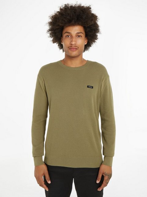 Calvin Klein Rundhalspullover "TEXTURED CN SWEATER" günstig online kaufen