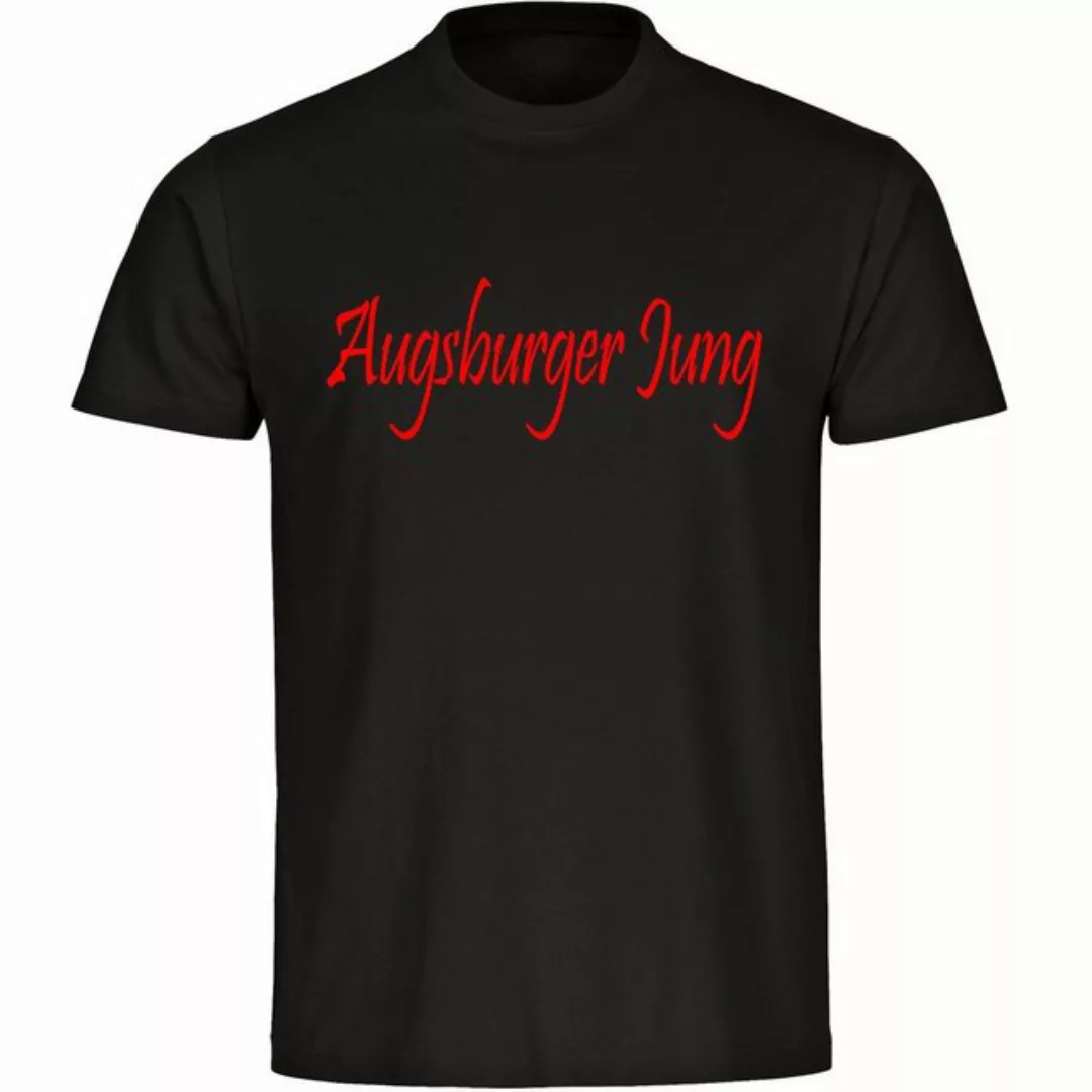 multifanshop T-Shirt Herren Augsburg - Augsburger Jung - Männer günstig online kaufen