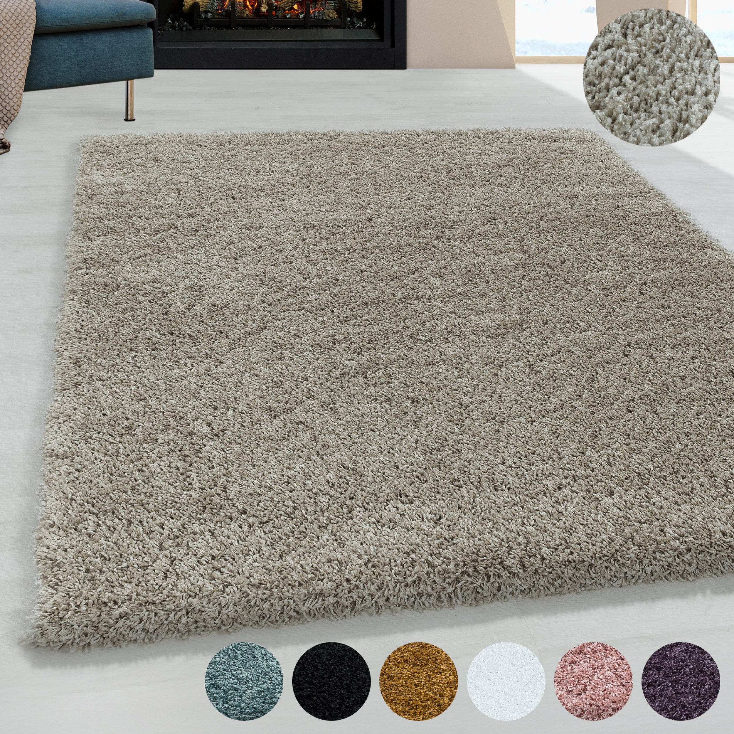 Ayyildiz Teppiche Hochflor-Teppich SYDNEY 3000, rechteckig, günstig online kaufen