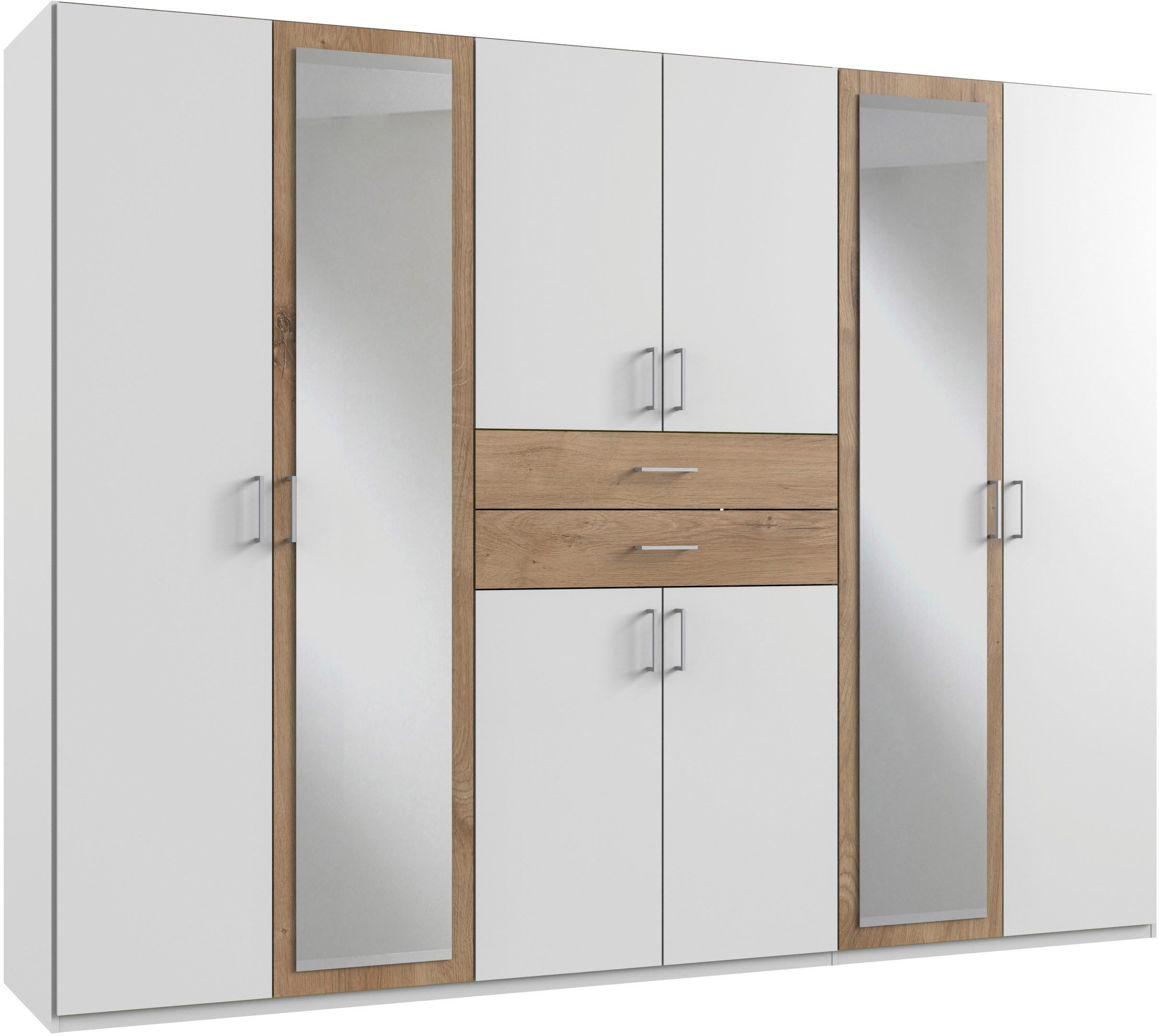 Wimex Kleiderschrank "Diver Drehtürenschrank mit Spiegel, 180, 225 o. 270cm günstig online kaufen