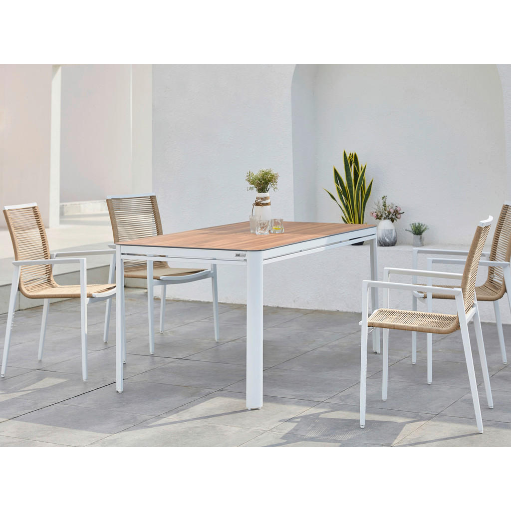 AXI Outdoor Living Gartensitzgruppe Zora braun Kunststoff B/H/L: ca. 160x92 günstig online kaufen