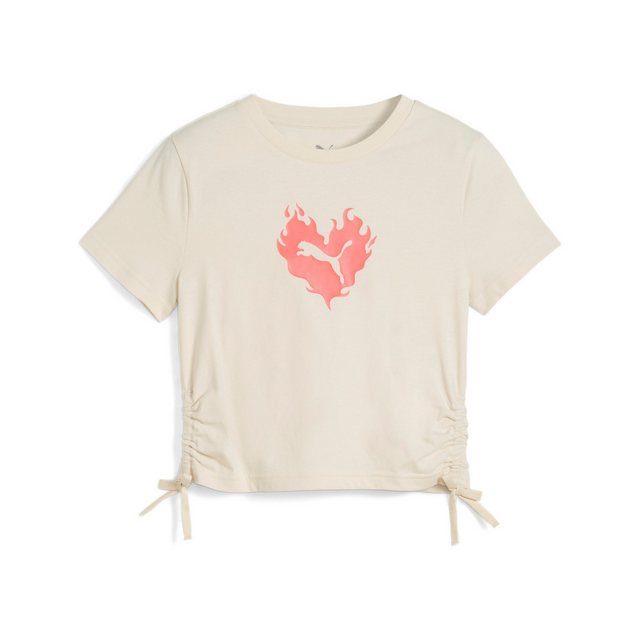 PUMA T-Shirt FLAMING LOVE KNOTTED TEE G günstig online kaufen