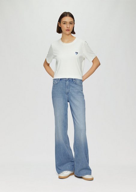 s.Oliver 5-Pocket-Jeans Jeans Suri / Regular Fit / High Rise / Wide Leg günstig online kaufen