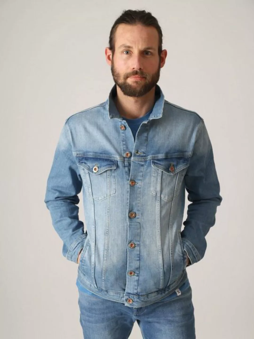 Miracle of Denim Jeansjacke James im lässigen Design günstig online kaufen