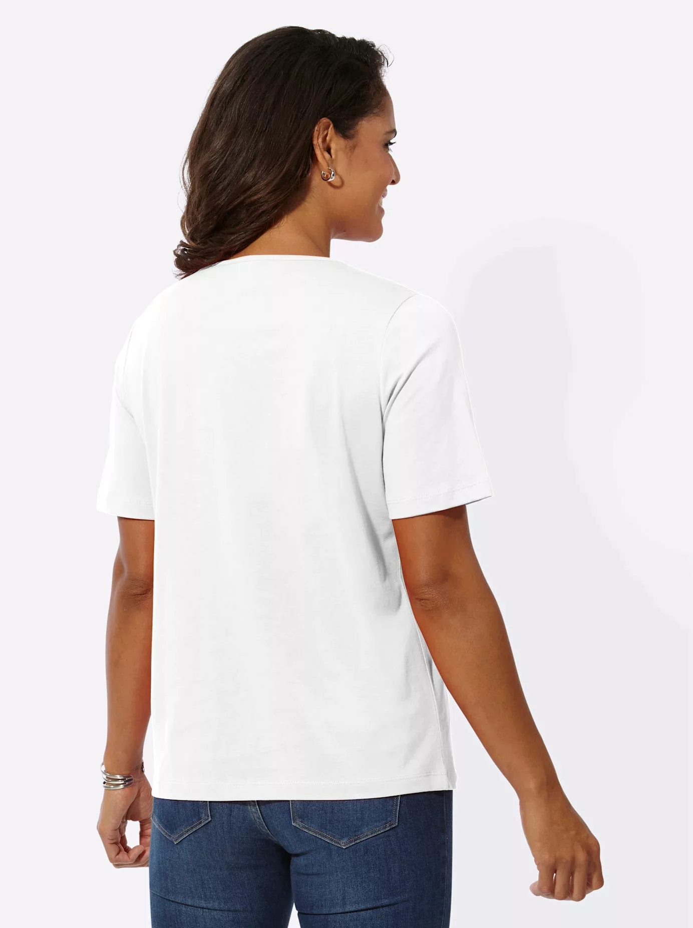 Casual Looks Rundhalsshirt "Shirt", (1 tlg.) günstig online kaufen