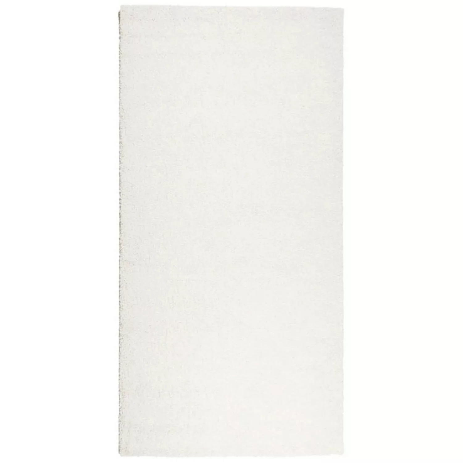 vidaXL Teppich Shaggy Hochflor Modern Creme 100x200 Cm 1954541 günstig online kaufen
