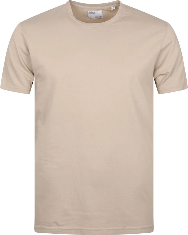 Colorful Standard T-shirt Beige - Größe XXL günstig online kaufen