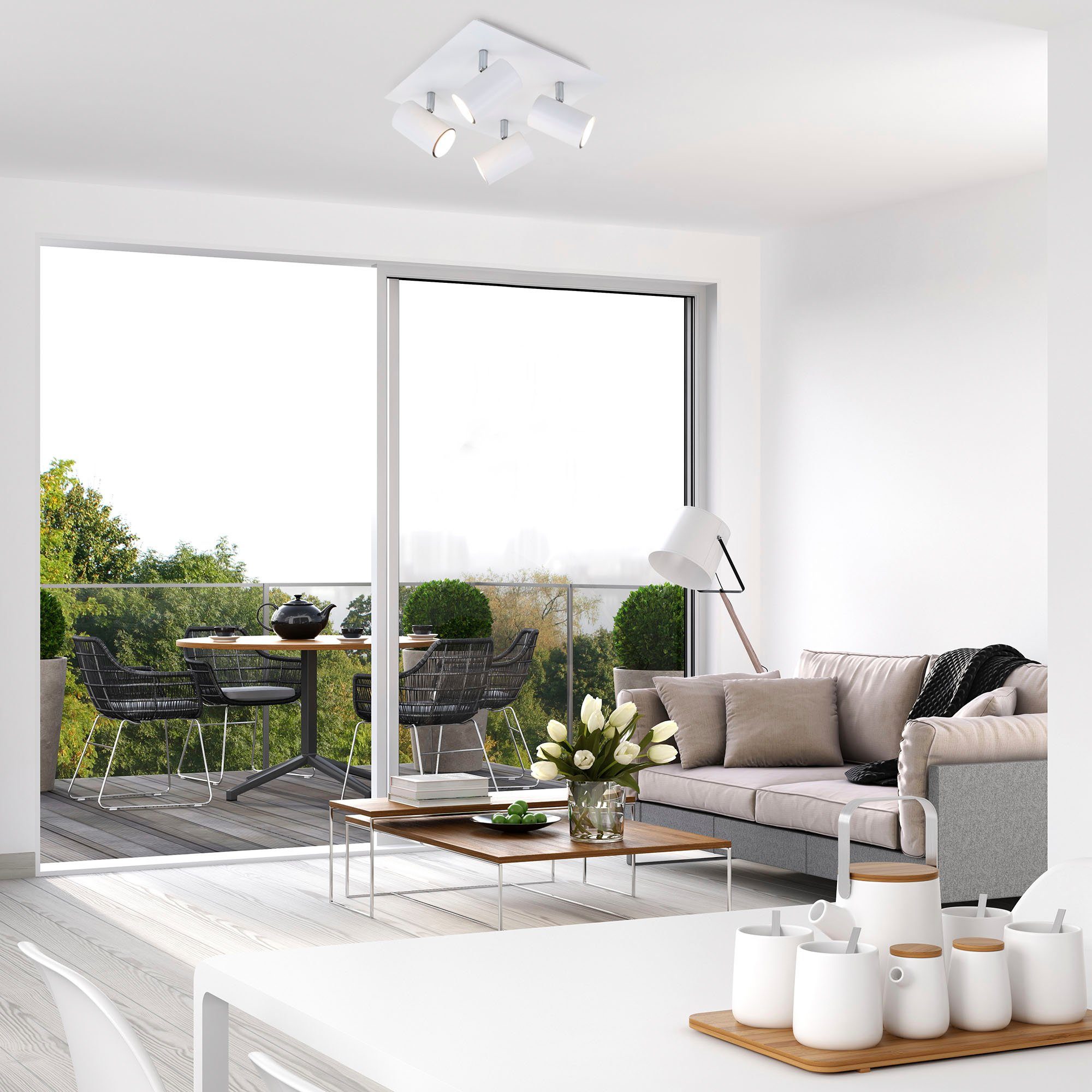 Briloner Leuchten LED Deckenspots 2857046 Run, günstig online kaufen