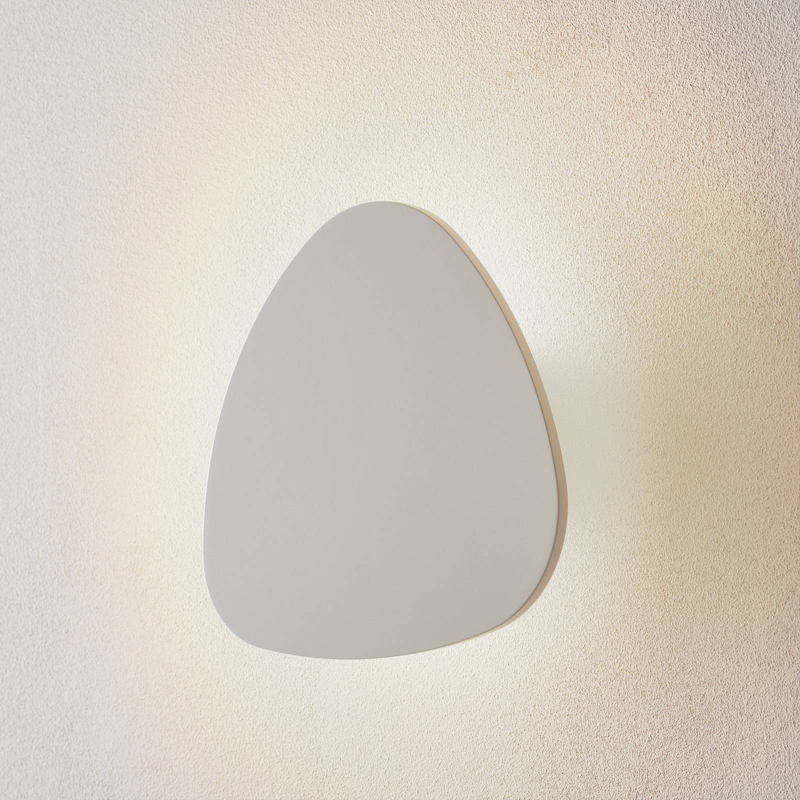 Bover Tria 02 LED-Wandleuchte, weiß, 27 cm dimmbar günstig online kaufen