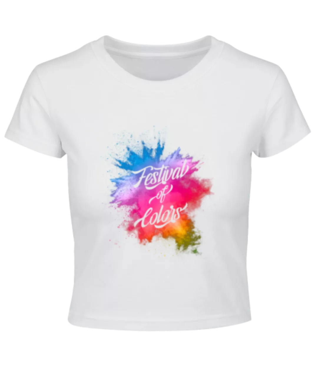 Festival Of Colors · Crop T-Shirt günstig online kaufen