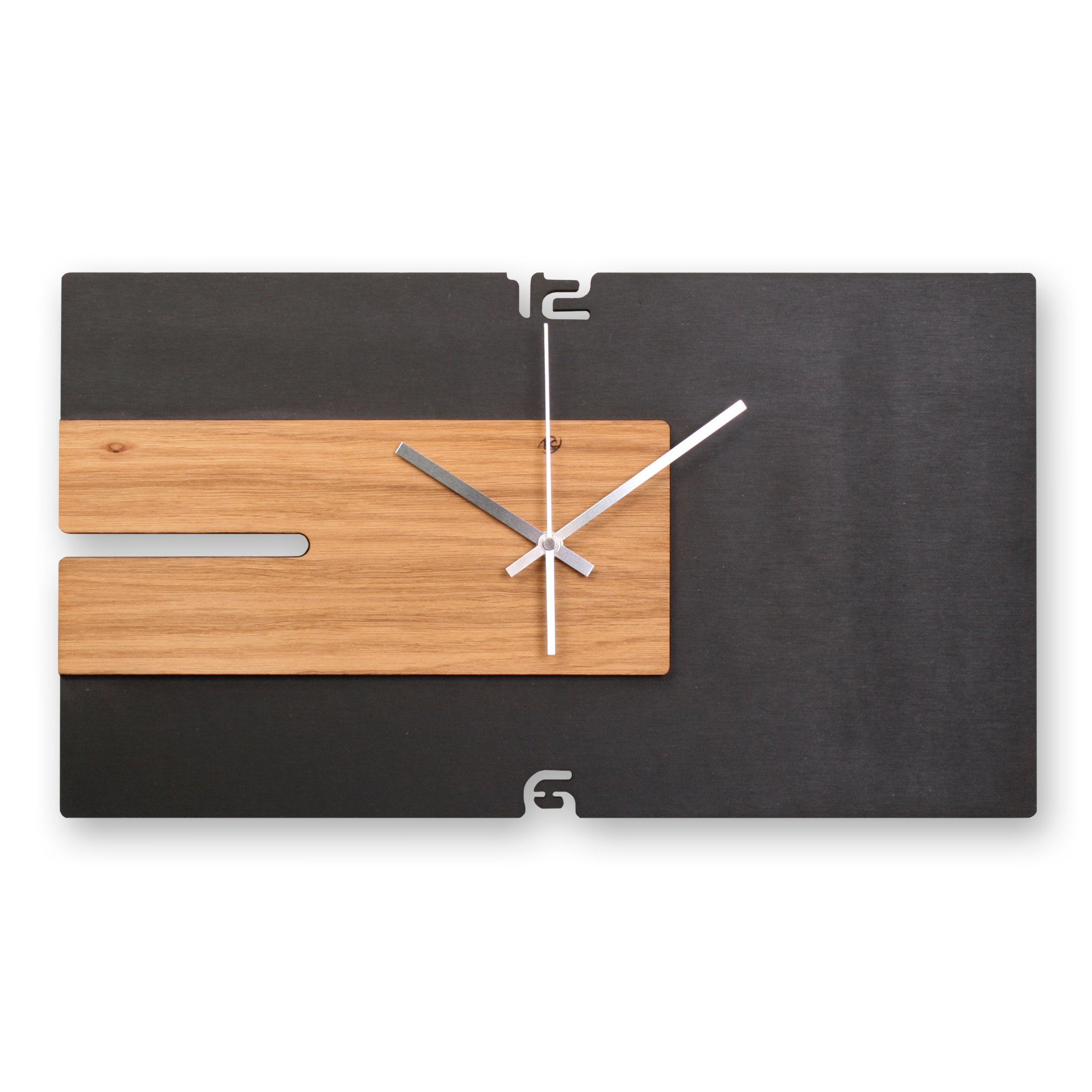Kreative Feder Wanduhr Designer-Wanduhr „Modern Style“ günstig online kaufen