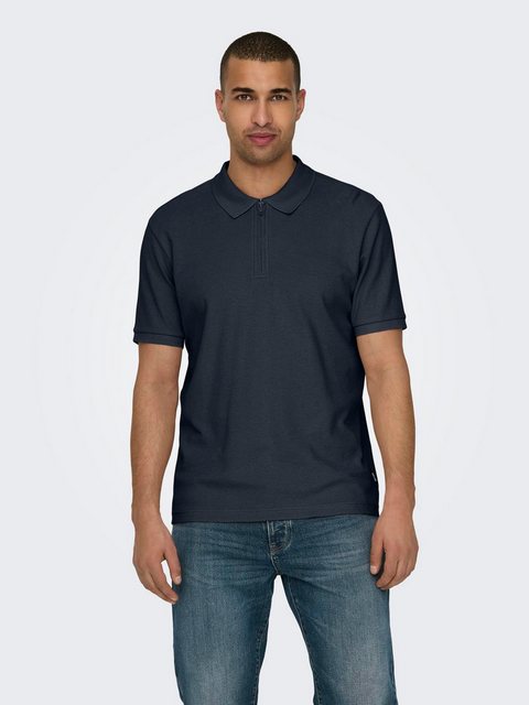 ONLY & SONS Poloshirt Poloshirt Kurzarm Polokragen klassisches Hemd 7637 in günstig online kaufen