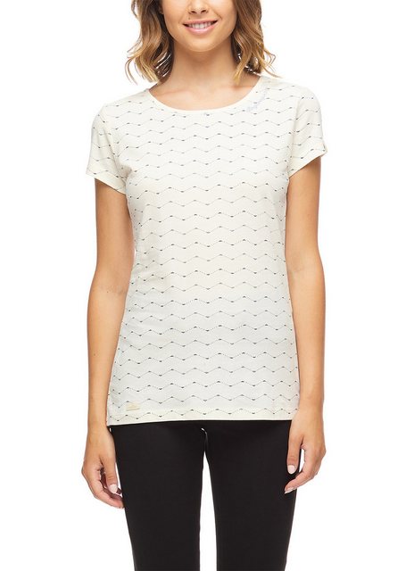 Ragwear T-Shirt Damen Mint Zig Zag White, Gr. XXL günstig online kaufen