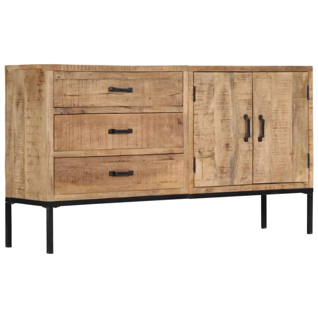 Sideboard 140 X 35 X 75 Cm Massivholz Mango günstig online kaufen