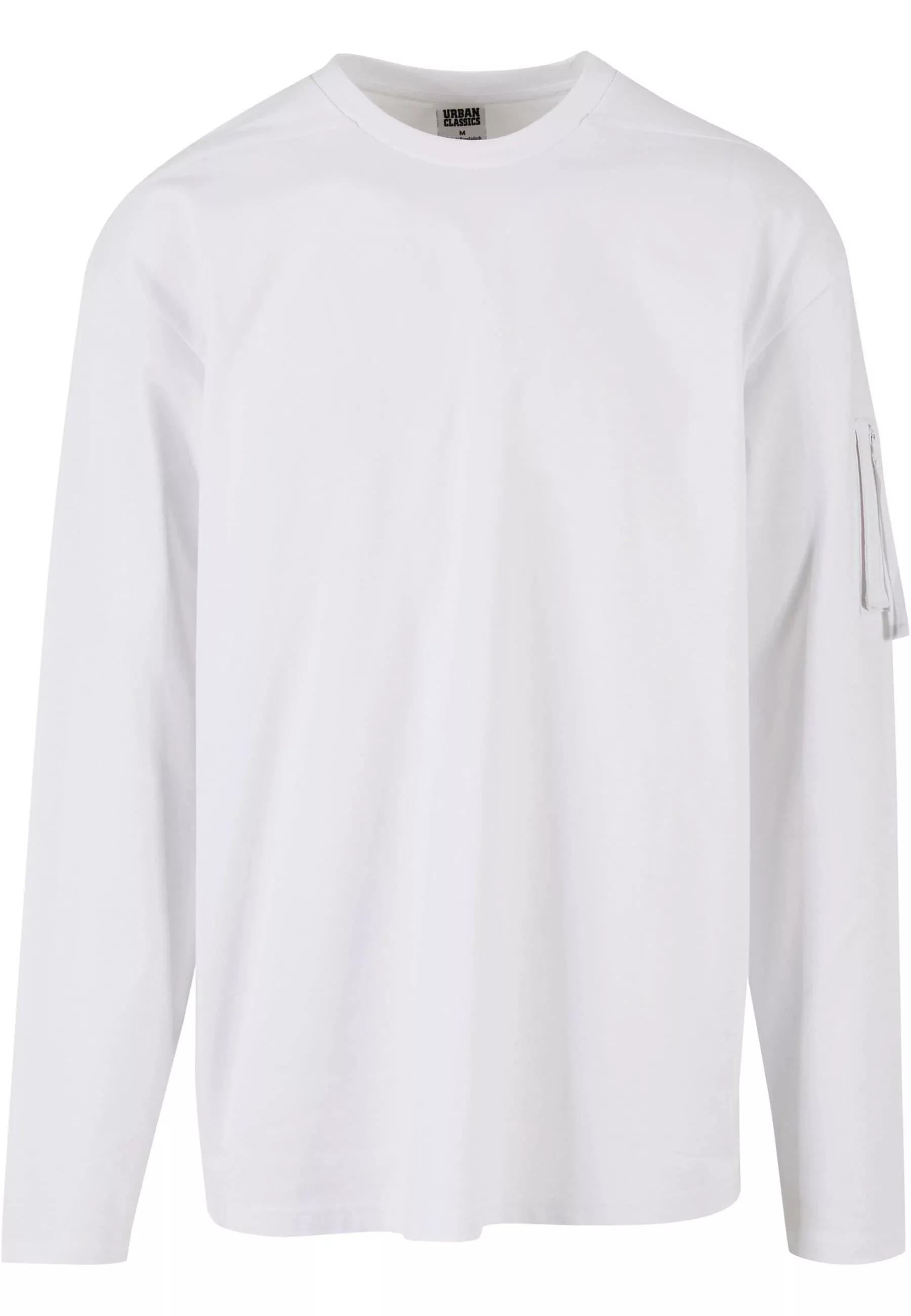 URBAN CLASSICS Longsleeve "Urban Classics Herren Sleeve Pocket Longsleeve" günstig online kaufen