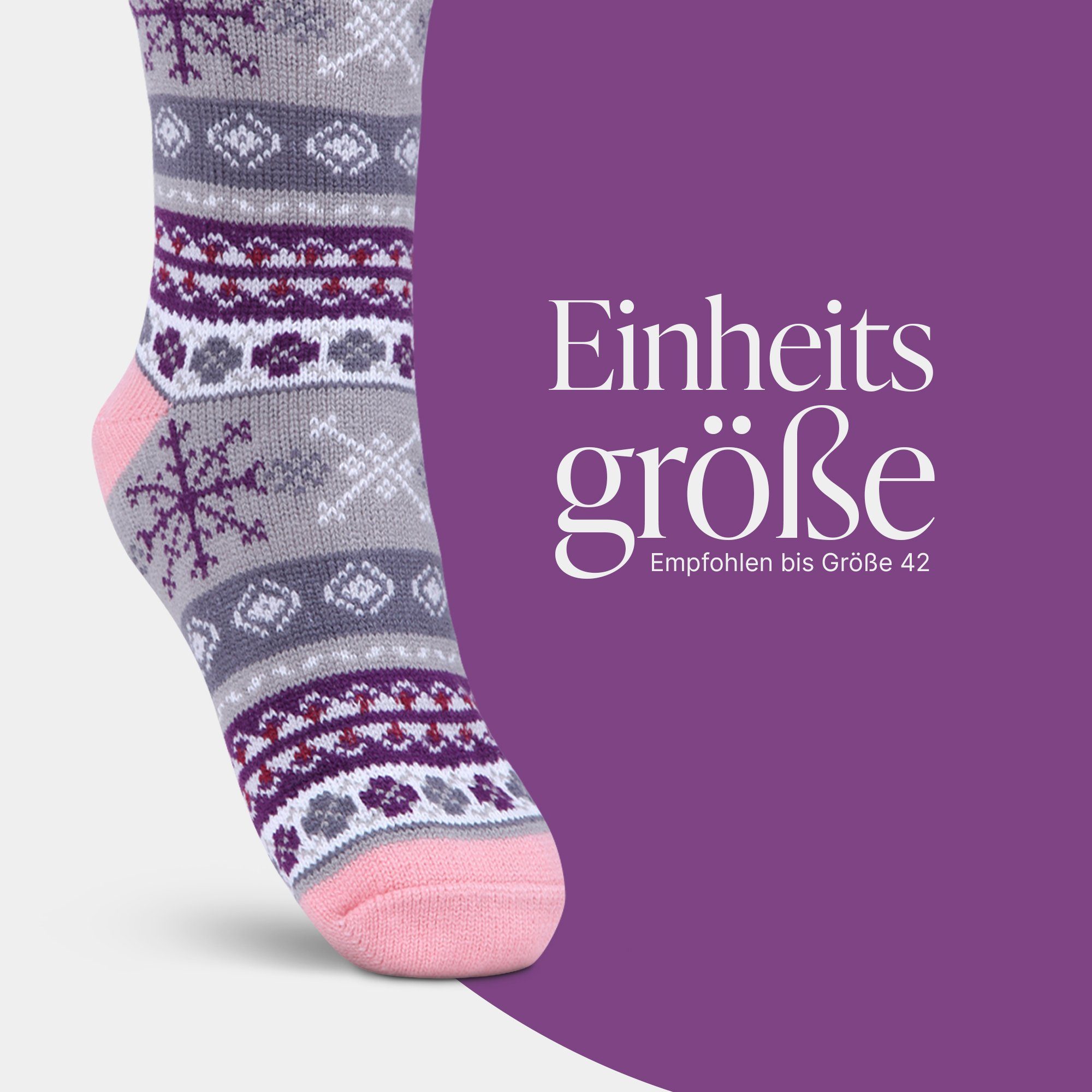 Bestlivings ABS-Socken Hüttensocken 36-42 (1-Paar) Haussocken günstig online kaufen