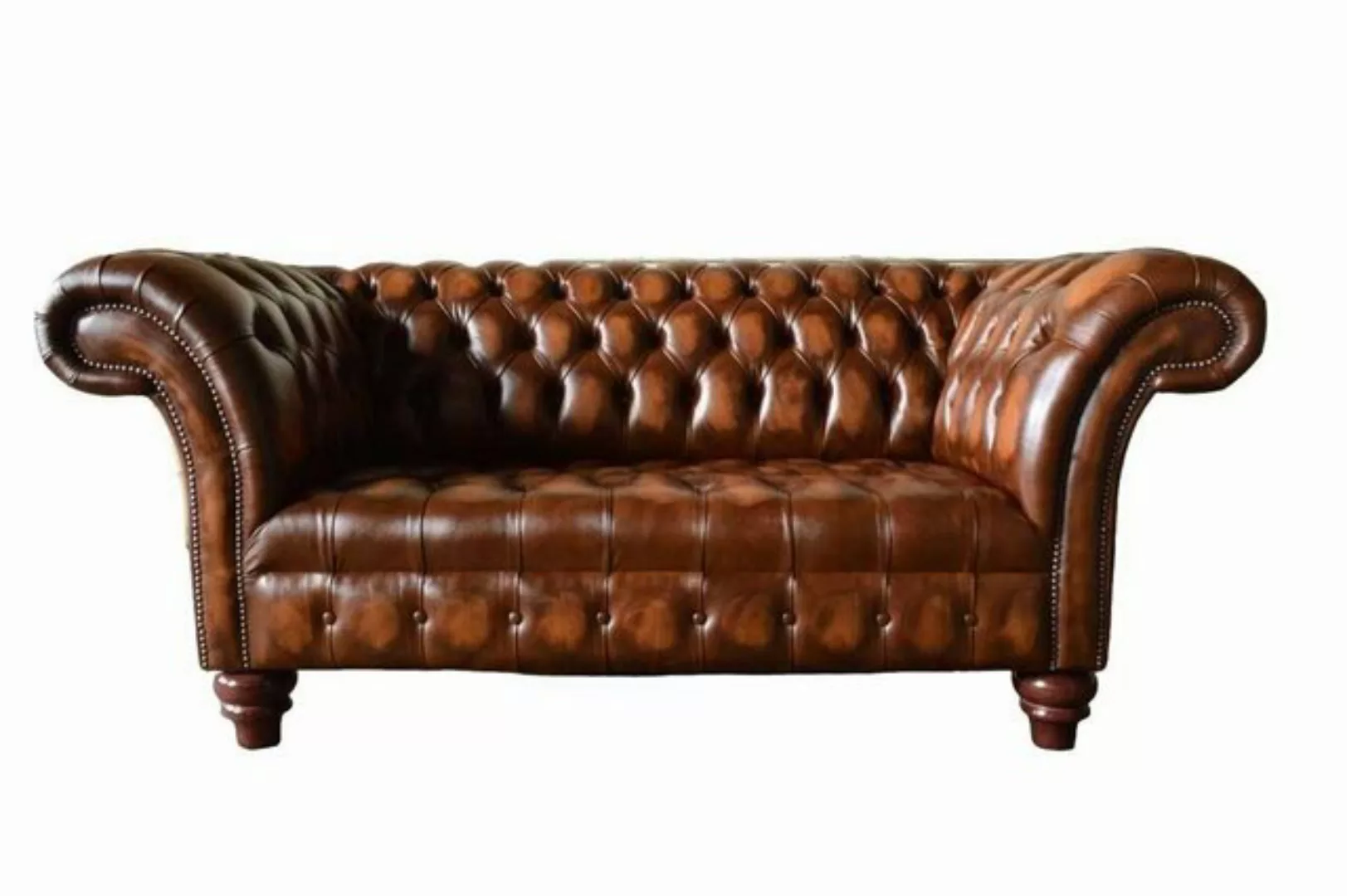 JVmoebel Sofa Chesterfield Luxus 2 Sitzer Couch Polster Sofa Zweisitzer Led günstig online kaufen