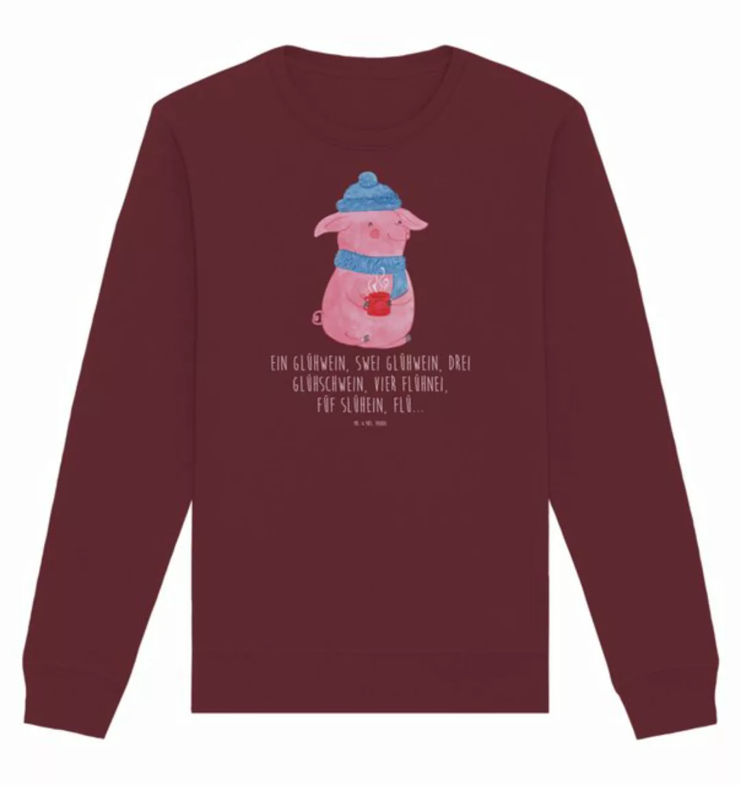 Mr. & Mrs. Panda Longpullover Schweinchen Glühwein Größe L - Burgundy - Ges günstig online kaufen