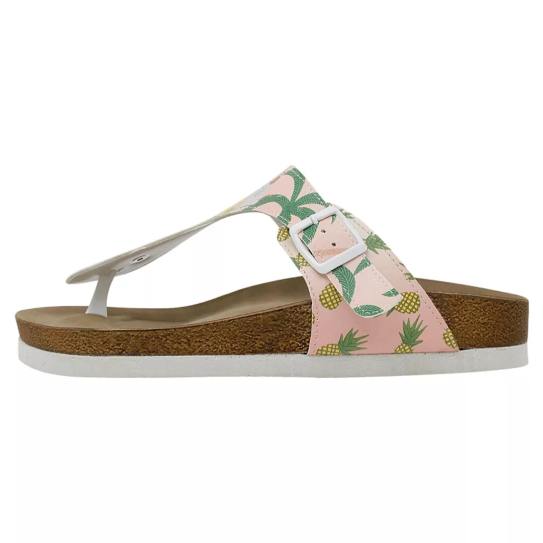 DOGO Zehentrenner "Damen Lila Dogo Lila Sandalen Vegan Damen Sandalen/ Sand günstig online kaufen