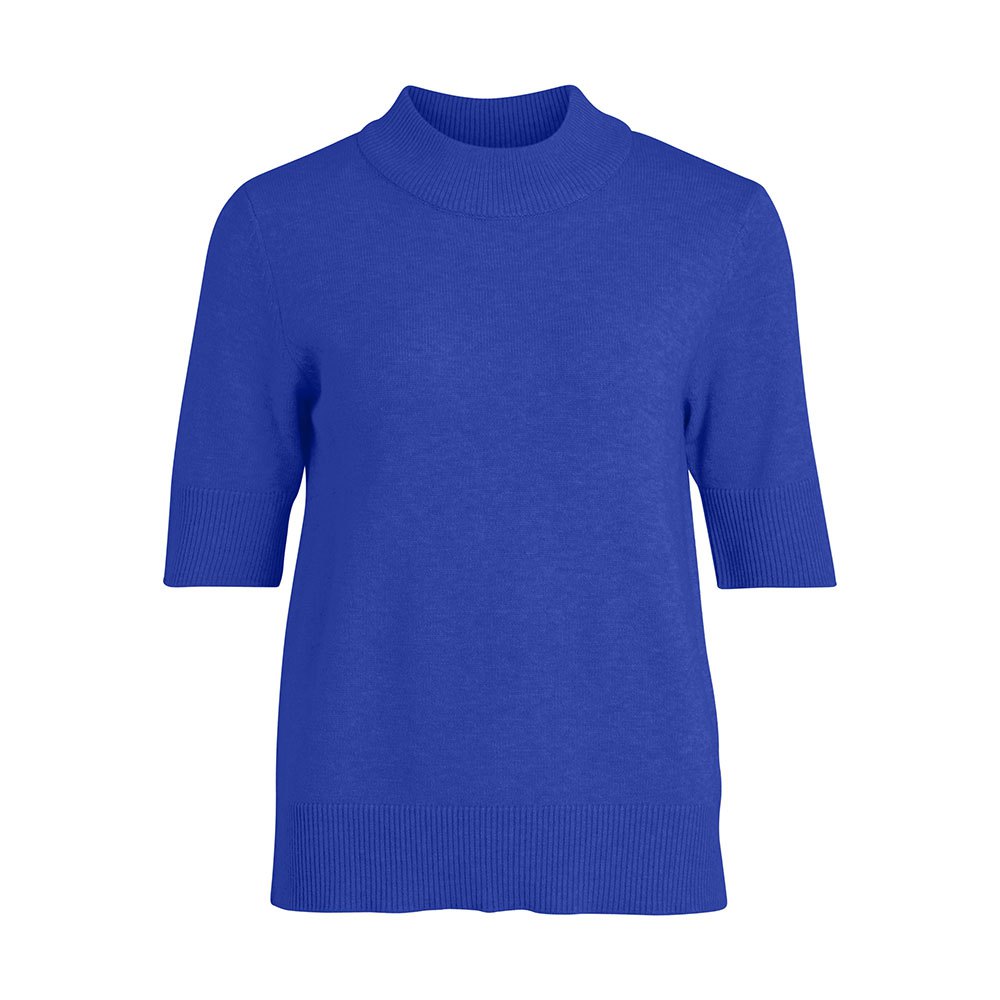 Vila Ril Crew Pullover S Mazarine Blue / Detail Melange günstig online kaufen