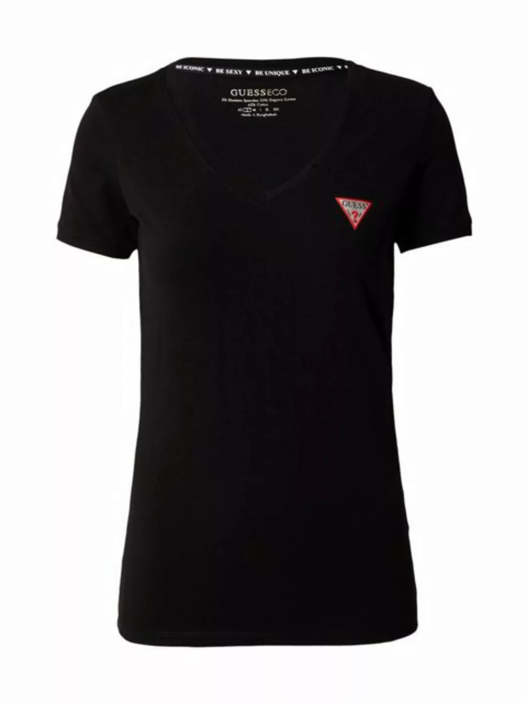 Guess T-Shirt (1-tlg) Plain/ohne Details, Weiteres Detail günstig online kaufen