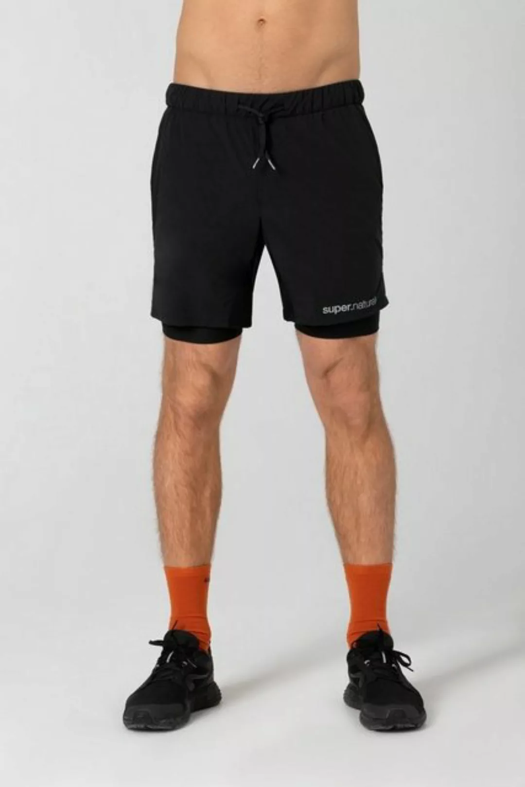 SUPER.NATURAL Shorts Merino Laufhose M DOUBLE LAYER SHORTS leicht mit Merin günstig online kaufen