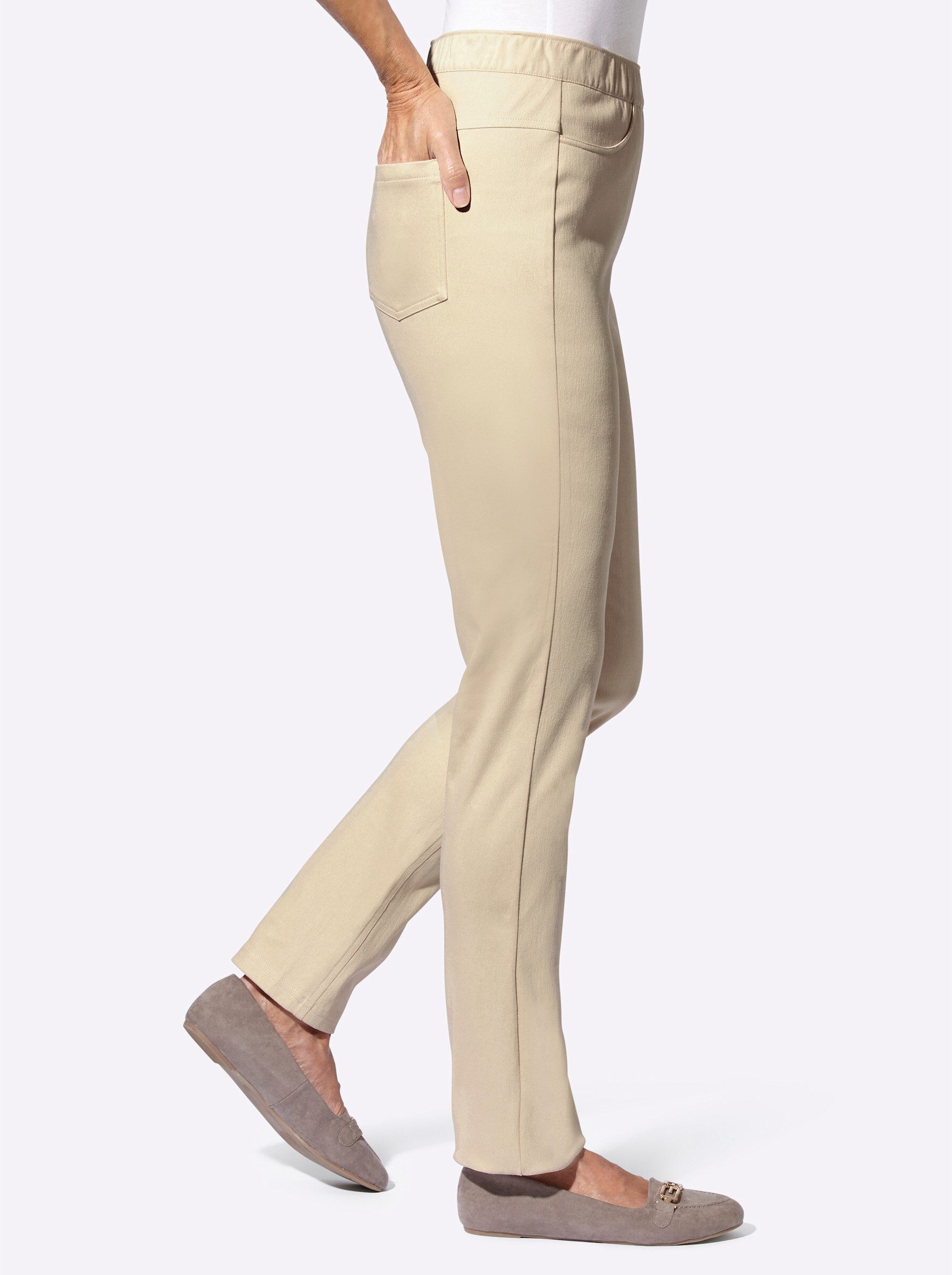 Witt Jerseyhose Schlupfhose Innenbeinlänge ca. 77 günstig online kaufen
