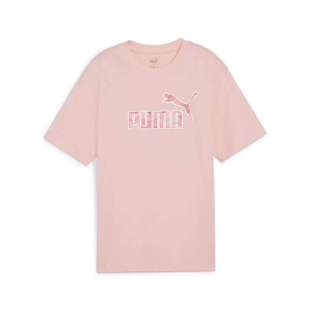 PUMA T-Shirt "ESS+ MARBLEIZED Relaxed T-Shirt Damen" günstig online kaufen