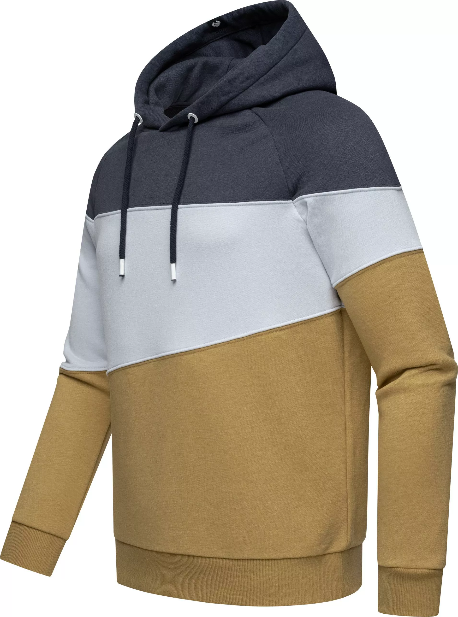 Ragwear Kapuzenpullover "Thres", Sportlicher Herren Pullover mit Blockstrei günstig online kaufen