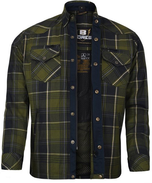 Bores Motorradjacke Lumberjack Premium Motorradhemd günstig online kaufen