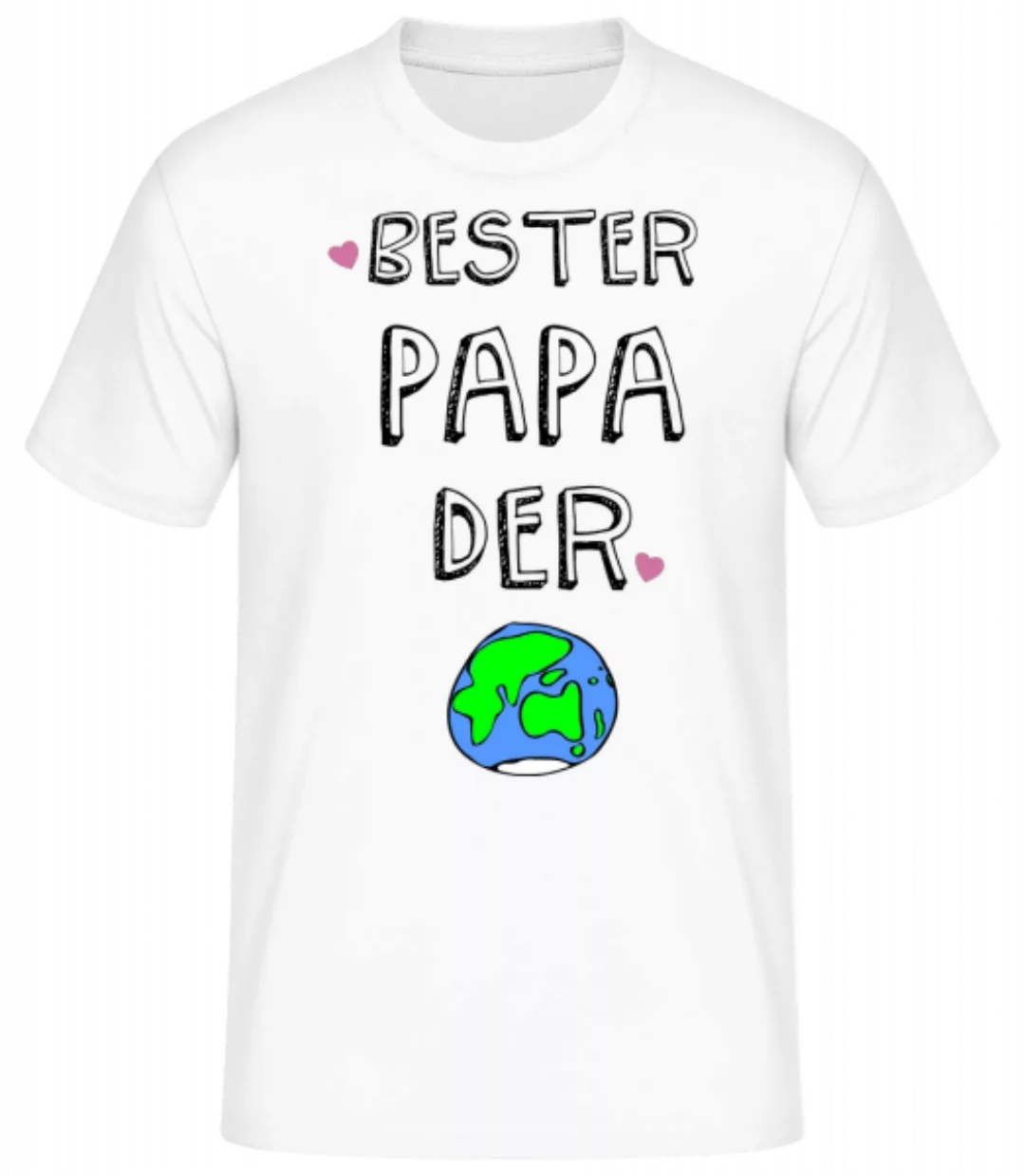 Bester Papa Der Welt · Männer Basic T-Shirt günstig online kaufen