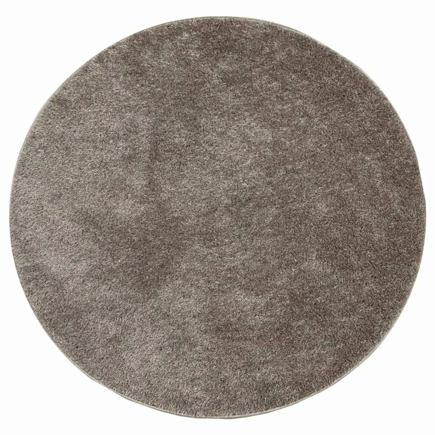 vidaXL Teppich Istan Hochflor Glänzend Grau  120 Cm 1934018 günstig online kaufen